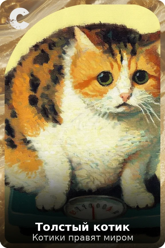 Толстый котик